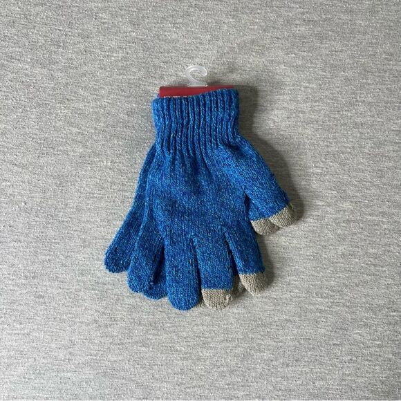 Juncture Women's Blue Texting Gloves - Picture 3 of 3